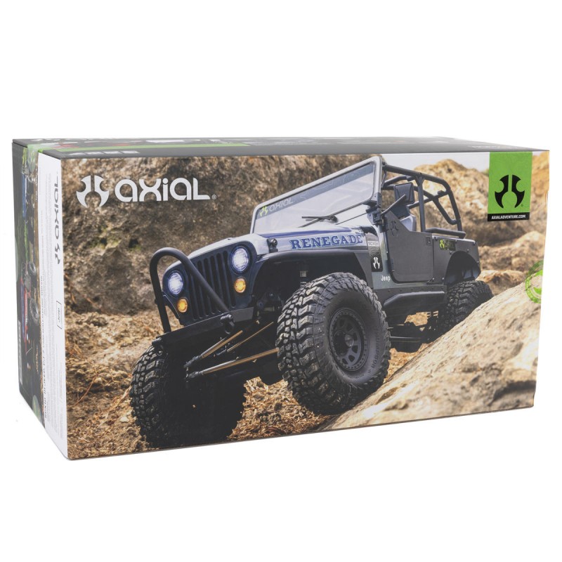 Axial Scx Iii Jeep Cj Rtr Wd Rock Crawler Grey W Dx Ghz Radio